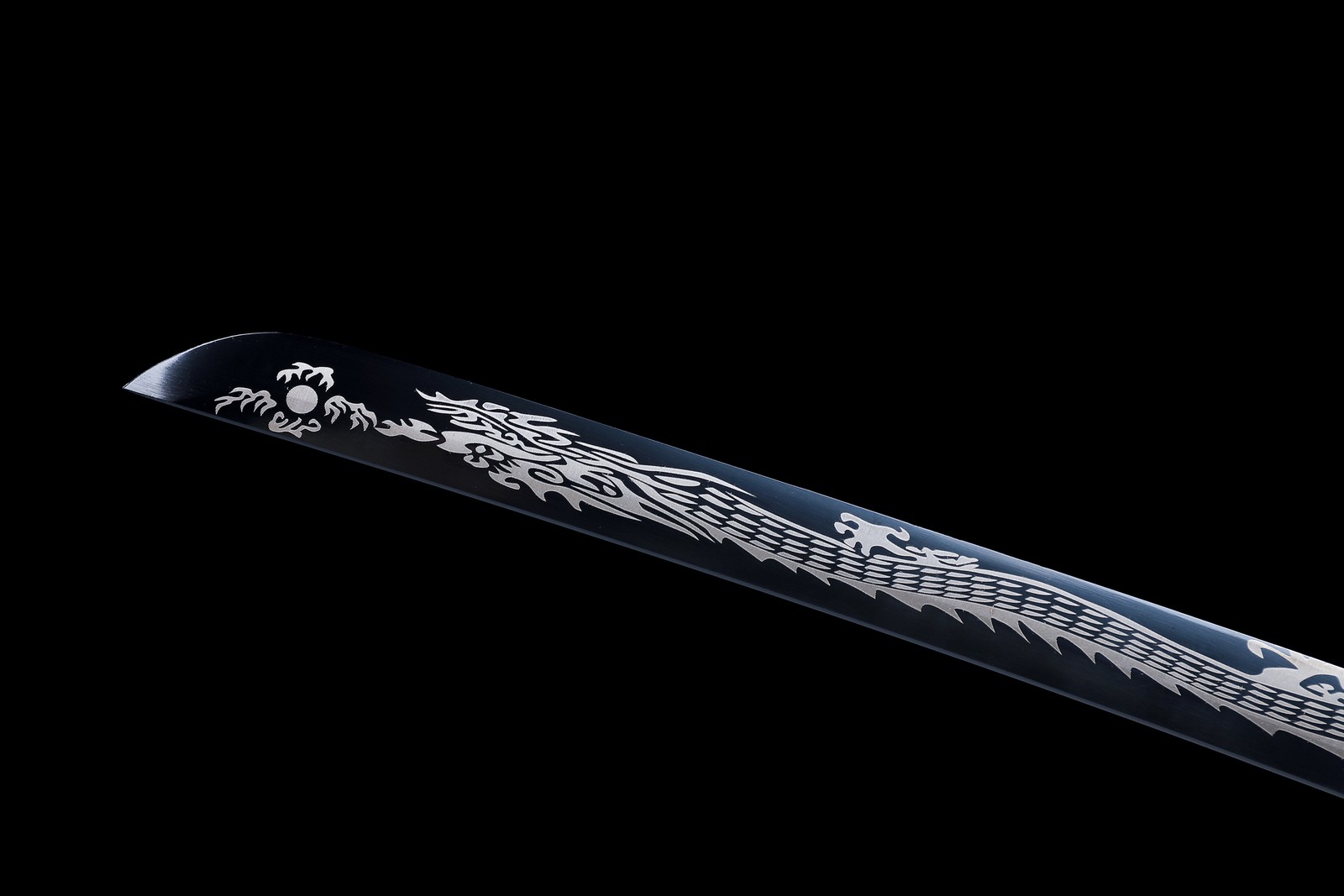 Dragon Blade Japanese Samurai Katana Sword 1095 Carbon Steel Sharp Full Tang