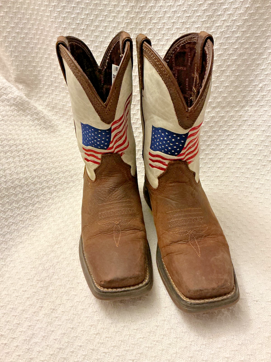 Durango Two-Tone Brown and Tan Western Cowboy Boots s-l400.jpg main image 3