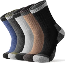 Merino Wool Hiking Socks for Women Men, Thermal Warm Winter Hiking & Outdoor Boo