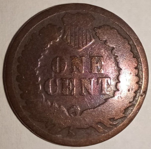 1886 US INDIAN HEAD CENT TYPE 1 - LOWER MINTAGE USA PENNY - 1886-P T1 - Picture 2 of 4