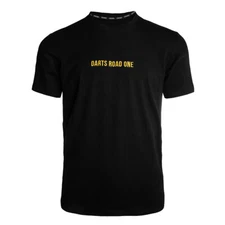 CUESOUL 2022 929 New Launch DARTS ROAD ONE Black T Shirt-S