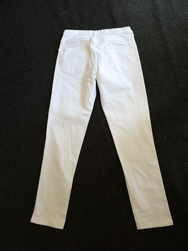 The White Company White Label Jeans Women's UK 10 Leg 28" White - Afbeelding 3 van 5