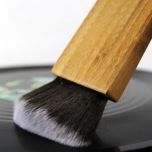 High Quality Soft Bamboo Handle Cleaning Brush for LP Vinyl Player Cleaner Acces - Picture 4 of 8