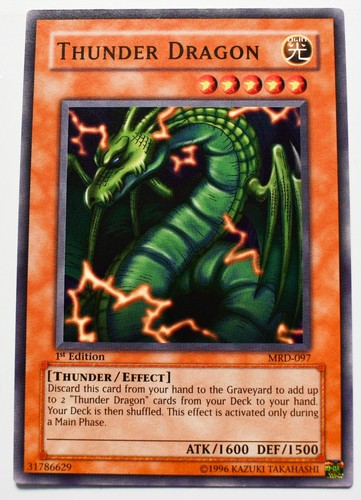 yugioh card thunder dragon Thunder Titan QCCP-KR174 Korean Ver Ultimate Rare K-TCG Special Summon 1 of your Thunder Dragon monsters that is banished or in your GY Card Gallery:Thunder Dragon | Yu-Gi-Oh!