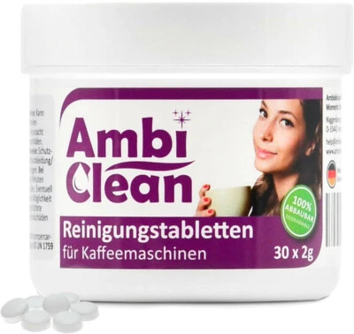 Reinigungstabletten für Kaffeevollautomaten Cleaning Tablets von Ambiclean