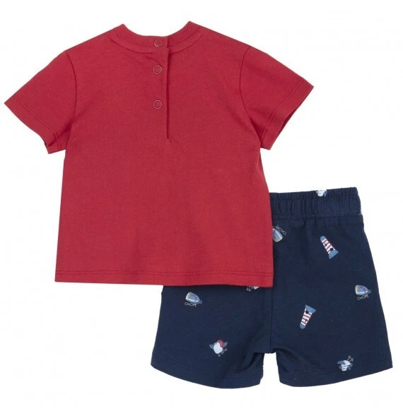 Completo Chicco bimbo rosso 073905 - Immagine 2 di 4