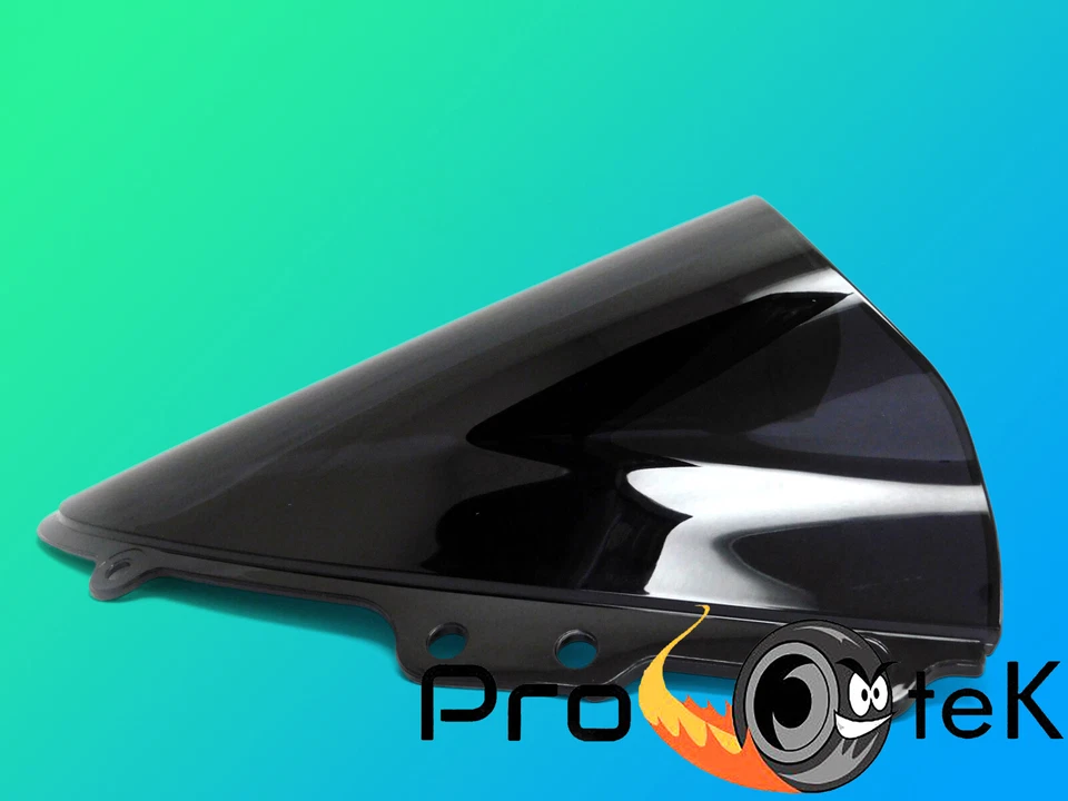 For 04-2005 Suzuki GSXR 600 750 Smoke Black Double Bubble Windscreen Windshield - Image 3 of 3