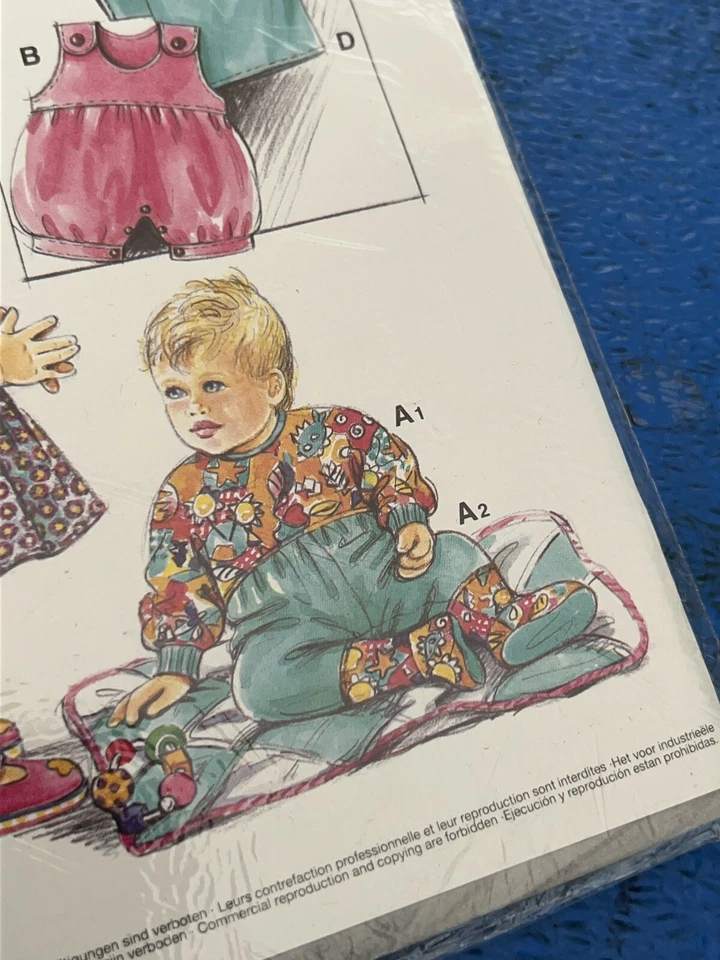 Vintage Neue Mode S 55271 50-92 Baby-2 Multisize Pattern - Image 4 of 4