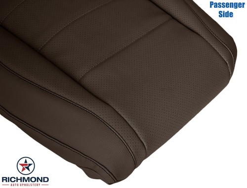 2020-2023 Benz GLS450 -Passenger Side Bottom Leather Seat Cover Brown Perforated - Picture 7 of 17