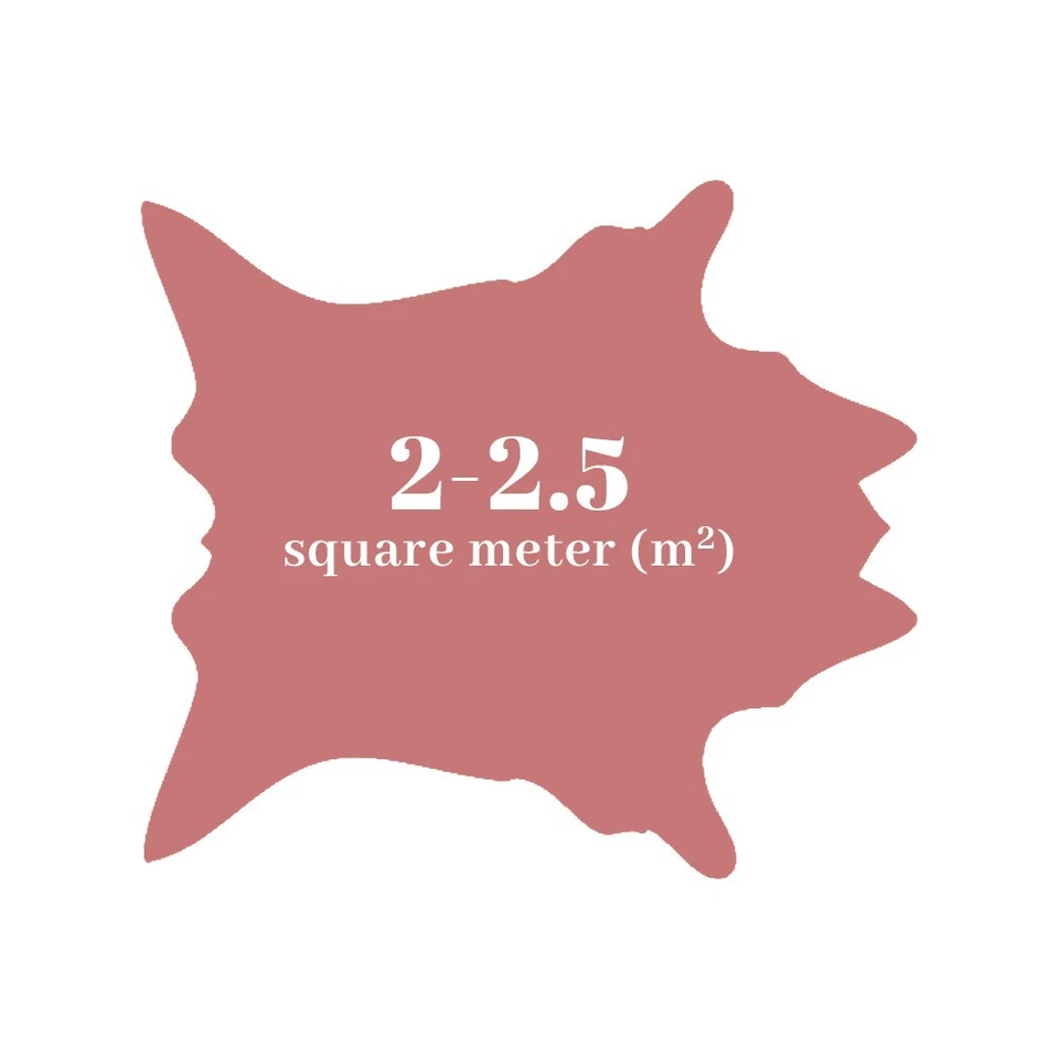 Premium White Full Grain Cowhide Leather Hide – 2m² (20–25 Sq Ft) Mesh Embossed - Image 3 of 4