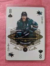 2020-21 O-PEE-CHEE-PLAYING CARDS-ERIK KARLSSON-SAN JOSE SHARKS