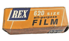 Vintage New REX 620 Size All-Purpose Film Sealed in Box W/Instruction Sheet