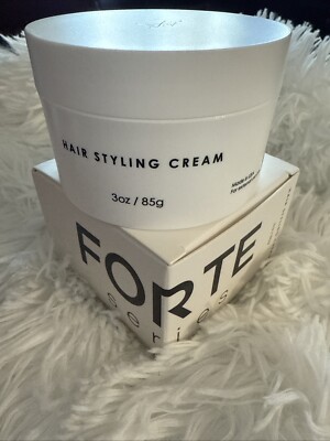 Forte Series Hair Styling Cream Mens 3 oz Medium Hold Volumizing Alex Costa NIB