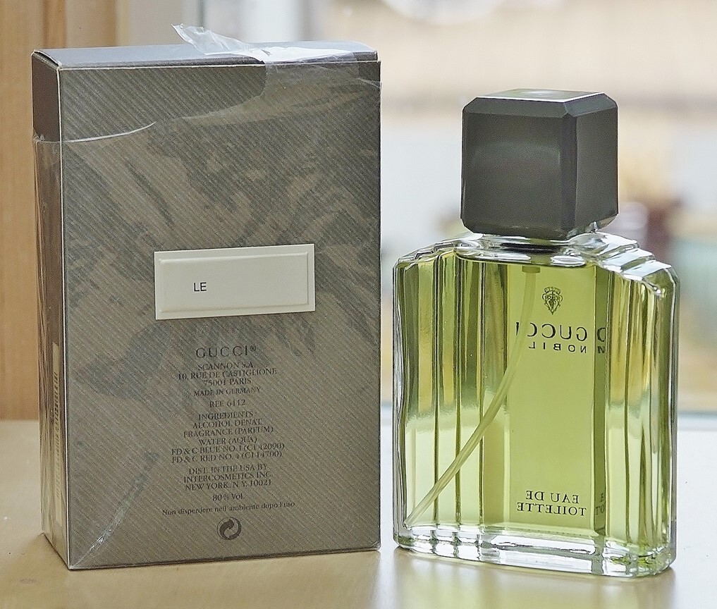 Vintage ** GUCCI NOBILE by GUCCI ** spray EDT 120 ml~4 oz