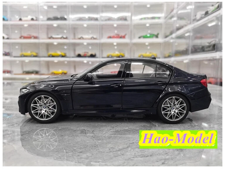 NOREV 1:18 BMW M3 Modelo Coche Diecast Metal Hobby Regalos Juguetes Colección Negro Foto 4 de 4