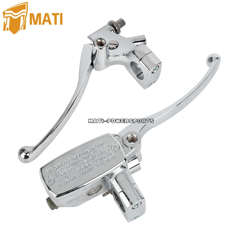 1" 25mm Brake Master Cylinder &Clutch Lever for Honda Magna 750 VF750C 1994-2003 - Image 2 of 4