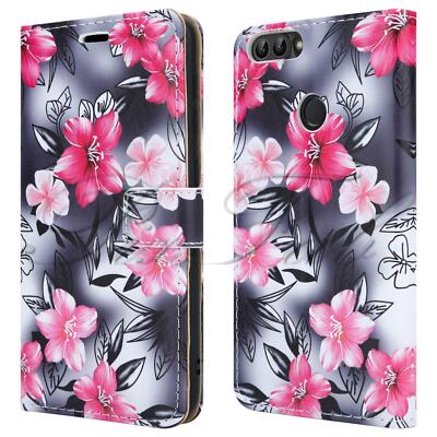 Custodia Portafoglio Per HUAWEI P SMART FIG-LX1 / FIG-L21 E ENJOY 7S - Cover Con Stand, Taschini E Calamita - Foto 3