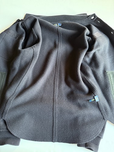 Polo Ralph Lauren Wollmischung Hemdjacke Pullover - dunkelblau - Herren Medium - Bild 3 von 6