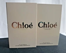 Chloe L'eau de Parfum Lumineuse for Women spray sample 1.2 ml each-LOT OF 2