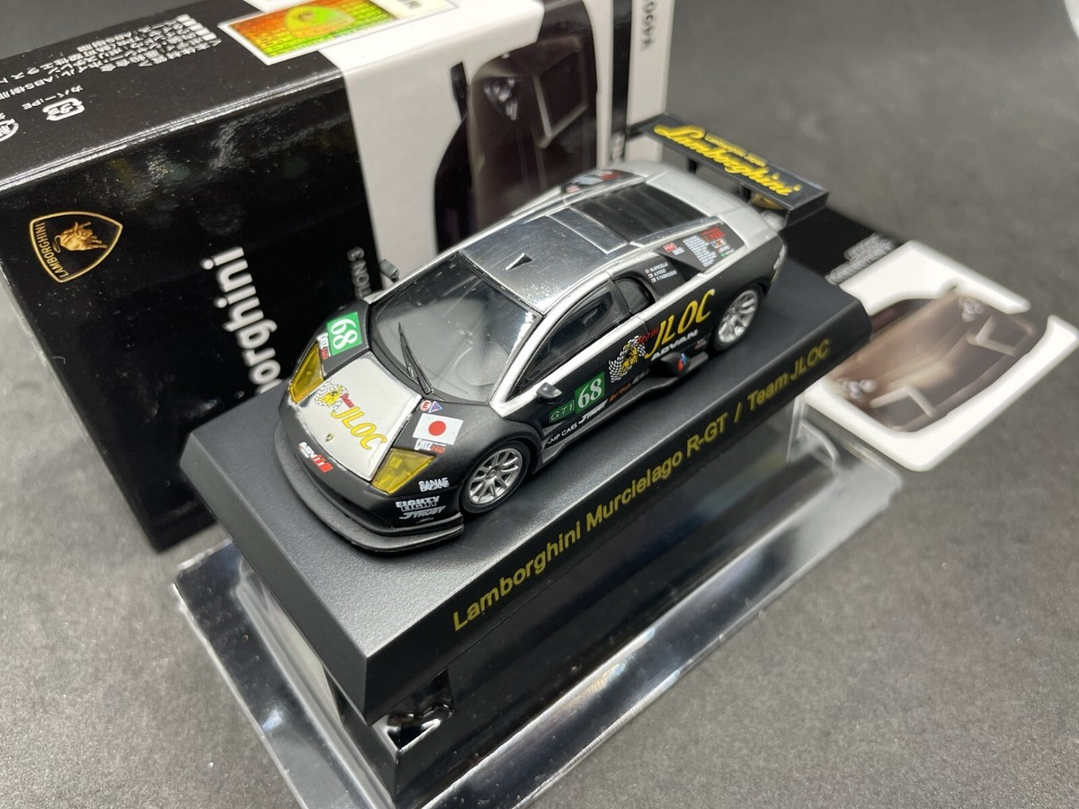 Kyosho 1/64 Lamborghini 3 Murcielago R-GT Team JLOC diecast
