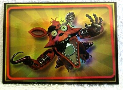 112 WITHERED FOXY JUMP SCARE HOLO FOIL SP 2016 FNAF Five Nights at Freddy's  card