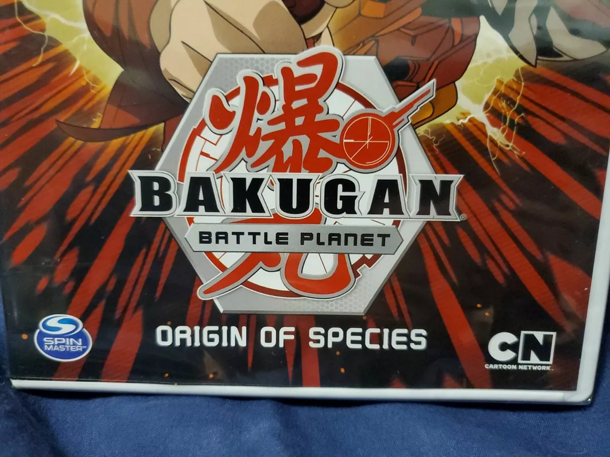 Bakugan: Battle Planet Origin Of Species DVD Brand New CN Cartoon Network  Anime 883929695829