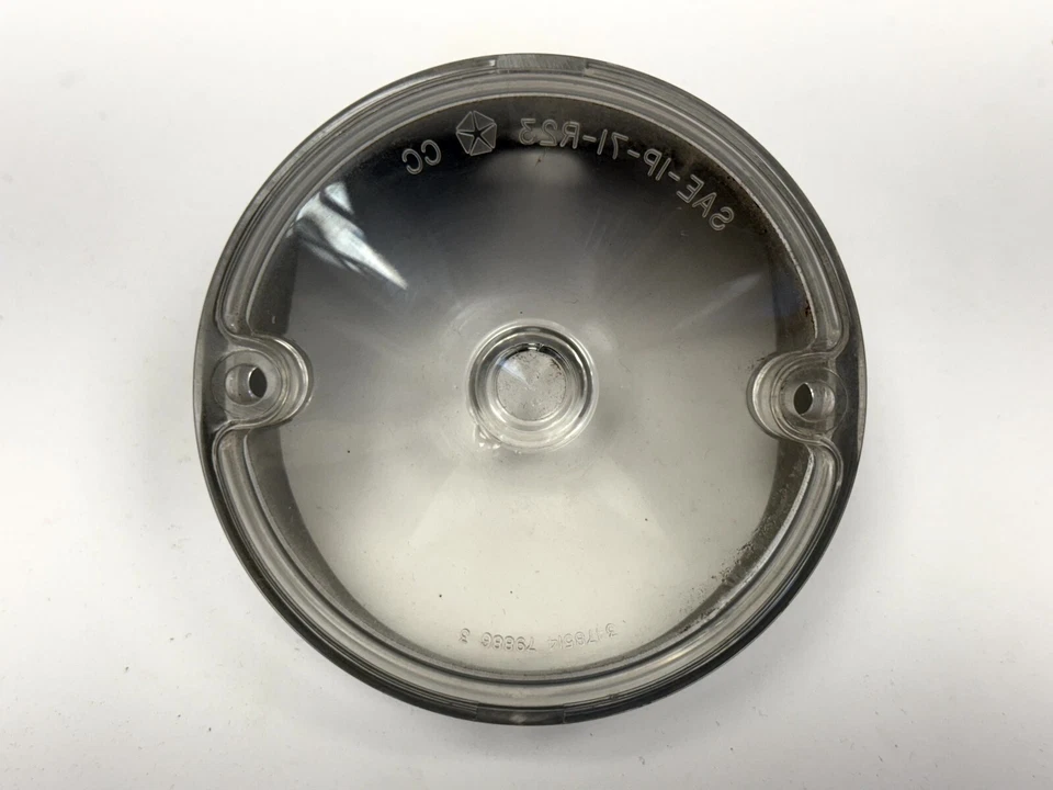 Lámpara de estacionamiento satélite Plymouth 1971-1972 lente de luz con junta NOS 3514306 Foto 3 de 4