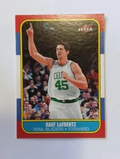 2006-07 Fleer 1986-87 20th Anniversary Raef LaFrentz Retro Design