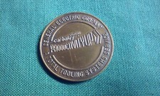 General Electric Company Vintage Bronze Challenge Coin "Productivity~UP" Slogan