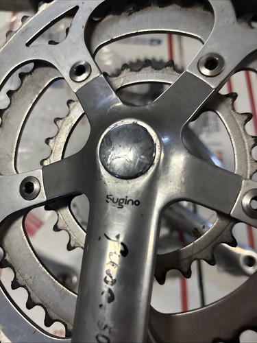 Sugino Fuse 500 Tandem Bicycle Crankset 170 mm 175 mm - Picture 3 of 18