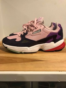 adidas falcon purple pink
