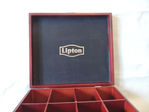 Lipton wooden tea holder 12 cases - Picture 6 of 13