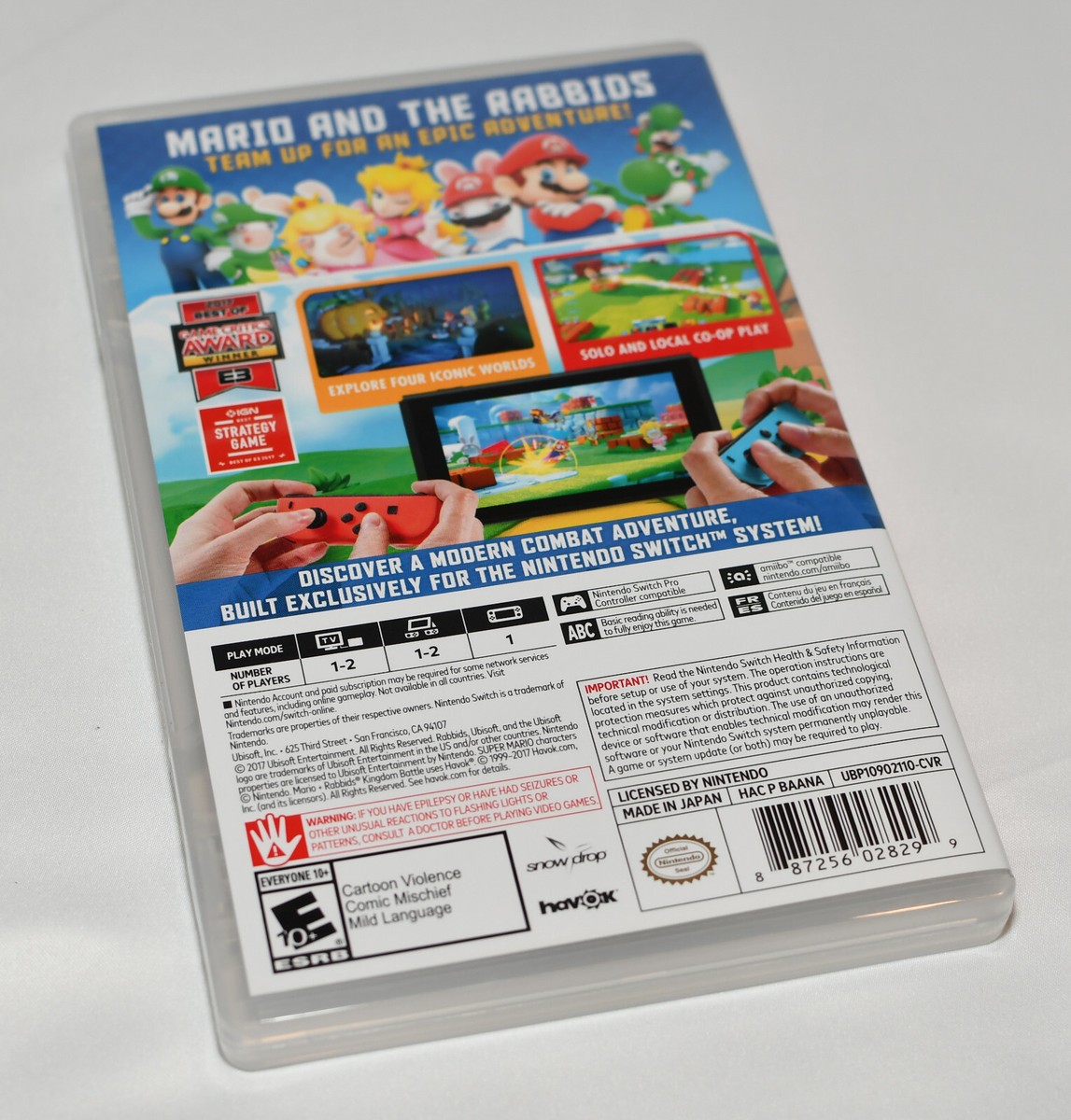 Used - Mario Rabbids Kingdom Battle - Nintendo Switch (Fast