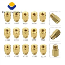 Carburetor Carb Main Jets For Mikuni VM TM TMX #330 #340 #350 #360 #370-#470