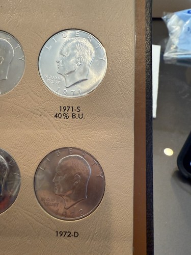 1971-1978 Eisenhower Dollar Complete Coin Set Collection Dansco Album, MS Set🔥 - Picture 4 of 24