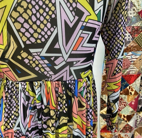 Vestido Gorman Talla 8 Malla Con Slip Elastizado Maxi Cóctel Fiesta - Imagen 2 de 11