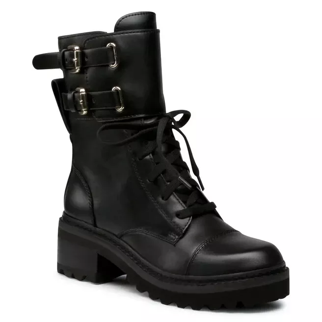 Dkny combat hotsell boots