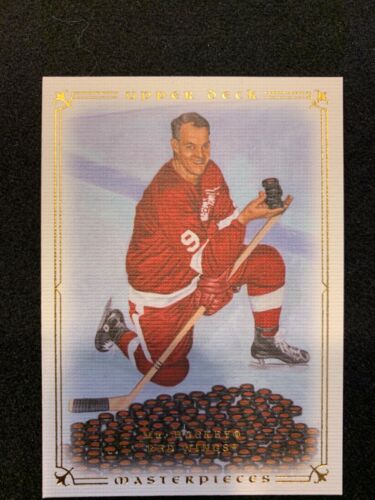 Gordie Howe 2008-09 Upper Deck Masterpieces Mr. Hockey #80 - Detroit Red Wings - Picture 1 of 2