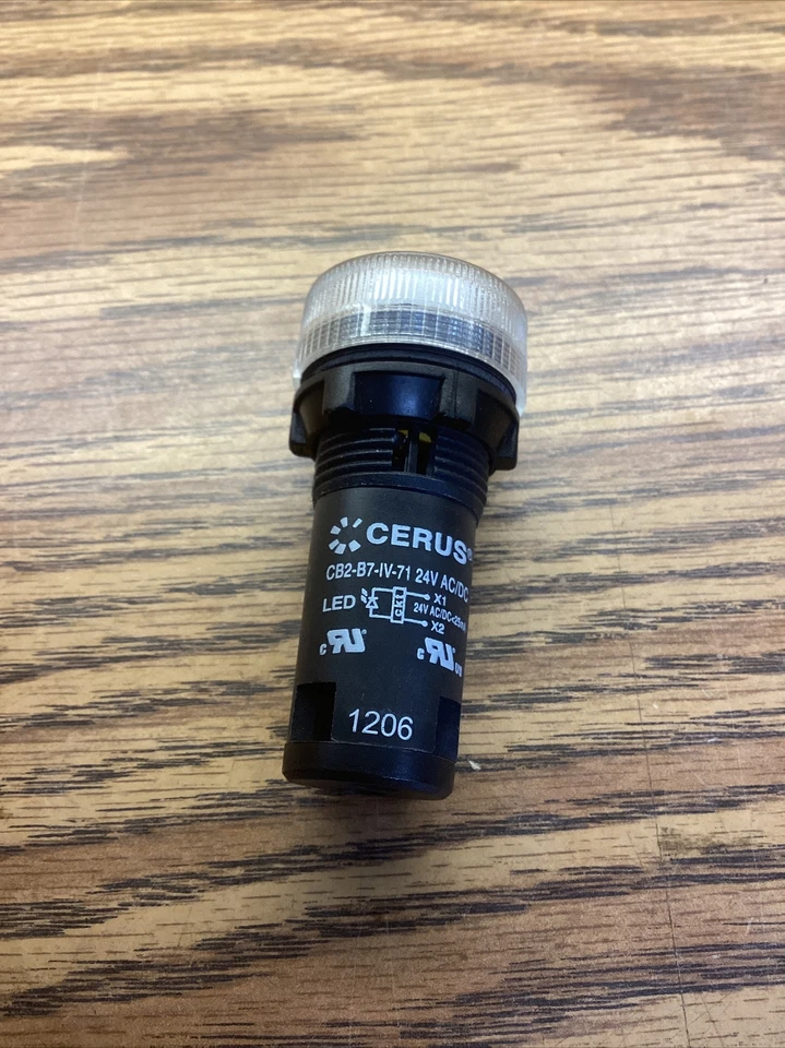 Luz Piloto Cerus CB2-B7-IV-71 Blanca 24V AC/DC Foto 4 de 4