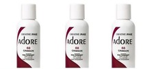 BL Adore Semi-Permanent Haircolor 068 Crimson 4 oz - THREE PACK