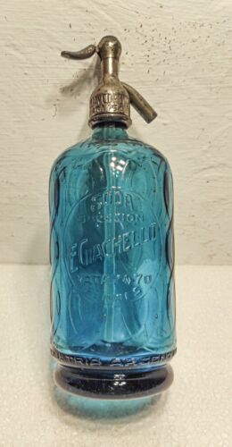 100% Original Blue Relief Argentine Siphon - Picture 1 of 24