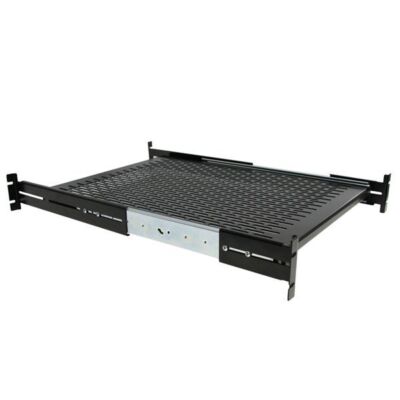 StarTech UNISLDSHF19 19'' 2U Server Shelf Sliding Vented Heavy Duty Rack Mount