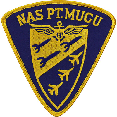 Naval Air Station Pt Mugu Patch ( 4 1/2'' Wide x 4 1/2'' High ) P1178