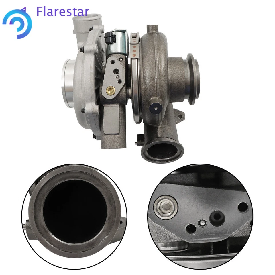 Turbocompresor GT3782VA para Ford F-350 Super Duty Powerstroke 6,0 L 2005 2006 2007 Foto 2 de 4