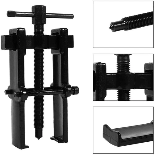 4-tlg Lager Abzieher Satz Set 4x Innenabzieher Außenabzieher Kfz 2-armig 35-90MM - Bild 7 von 8