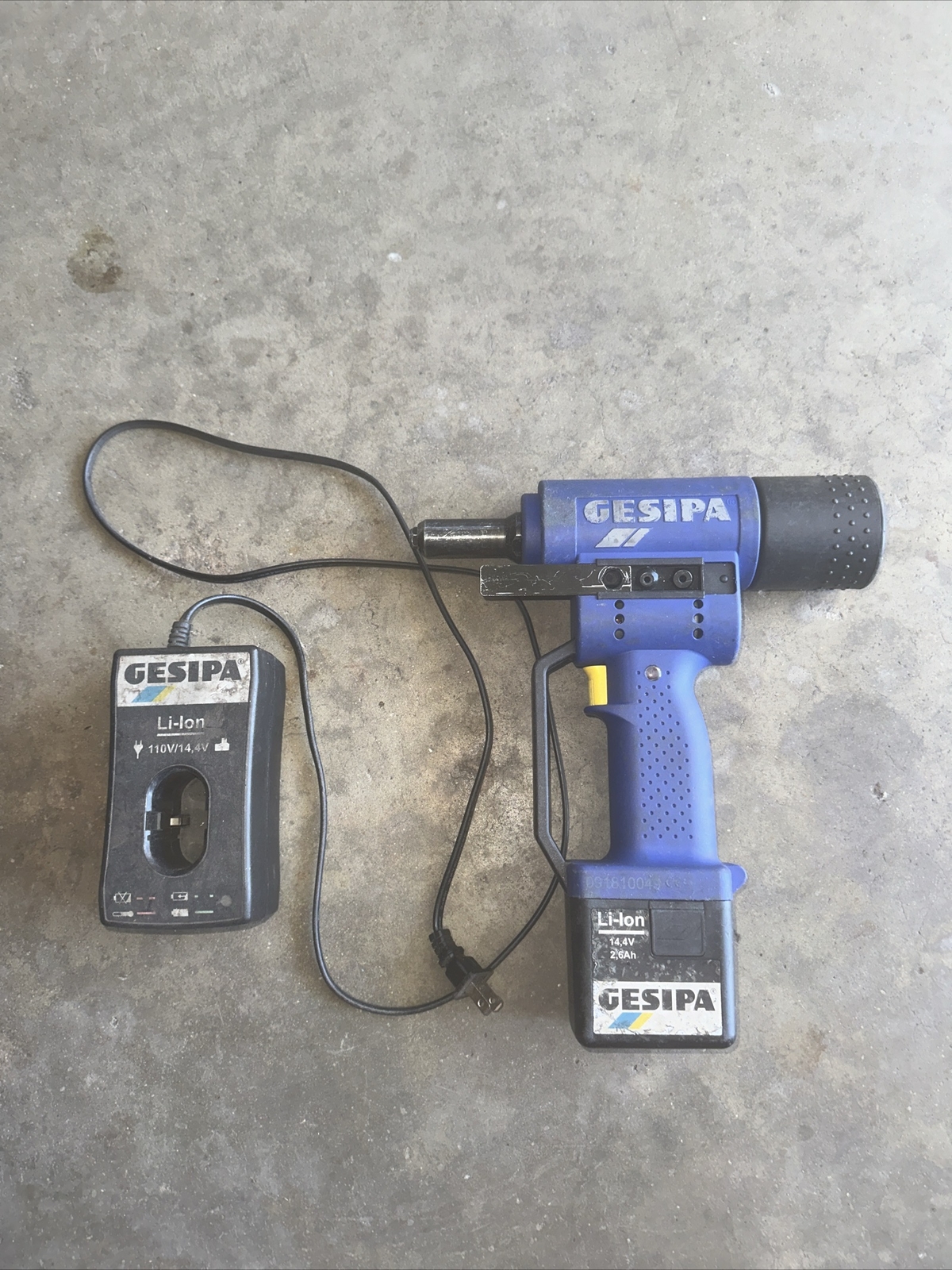 GESIPA POWERBIRD Battery Powered Rivet￼ Gun Pa6-GF25