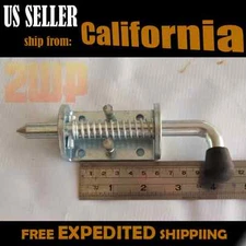 6x RV Utility Trailer Gate Spring Loaded Pin Latch for Drop Gate Ramp Truck Door
