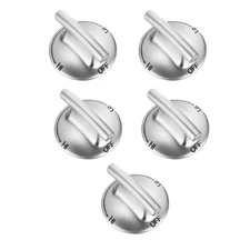 5PACK Surface Burner Control Knob Replacement For Maytag Gas Cooktop Stove