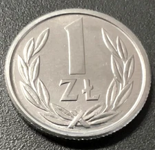 POLaND - 1 Zloty 1989 - The Polish People's Republic *UNC