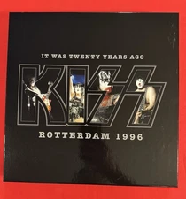 KISS ✨ IT WAS TWENTY YEARS AGO ROTTERDAM 1996✨ 3 PIC.  DISCS  VINYL SET LMT.#100